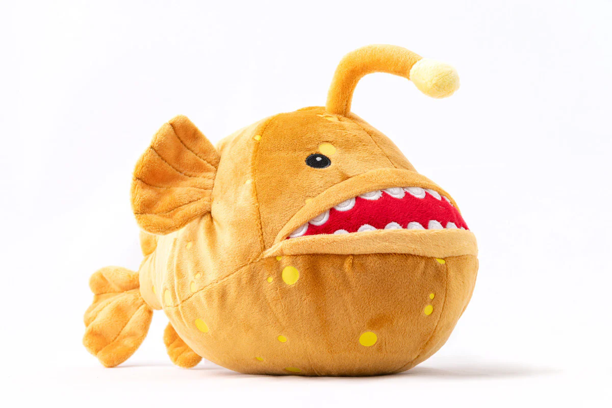 Anglerfish plush 10 in