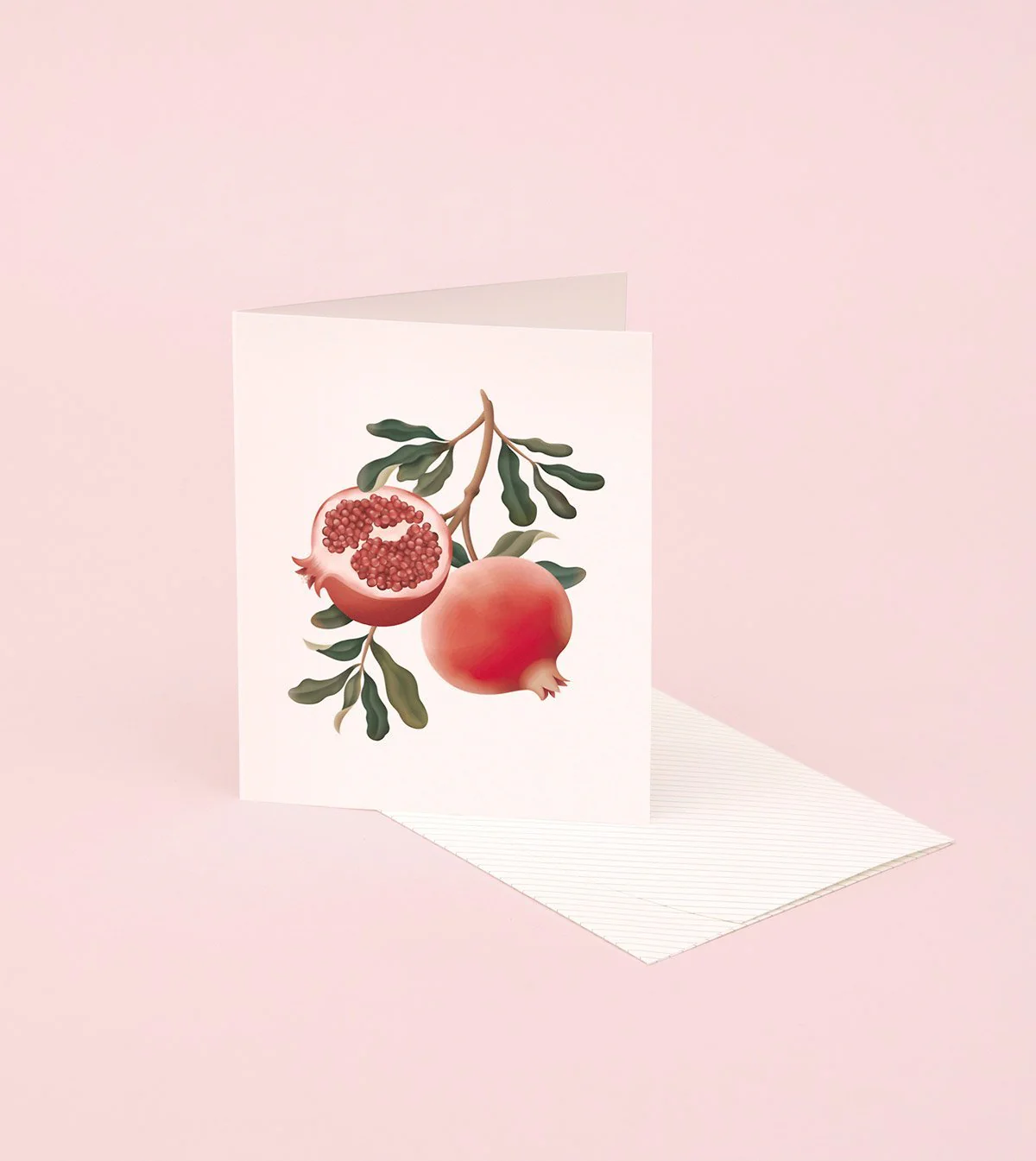 Botanical Scented Greeting Card - Pomegranate