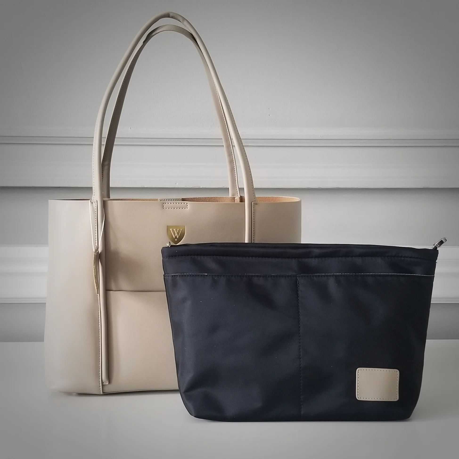 Leather Bag | Apricot | Fine Goods