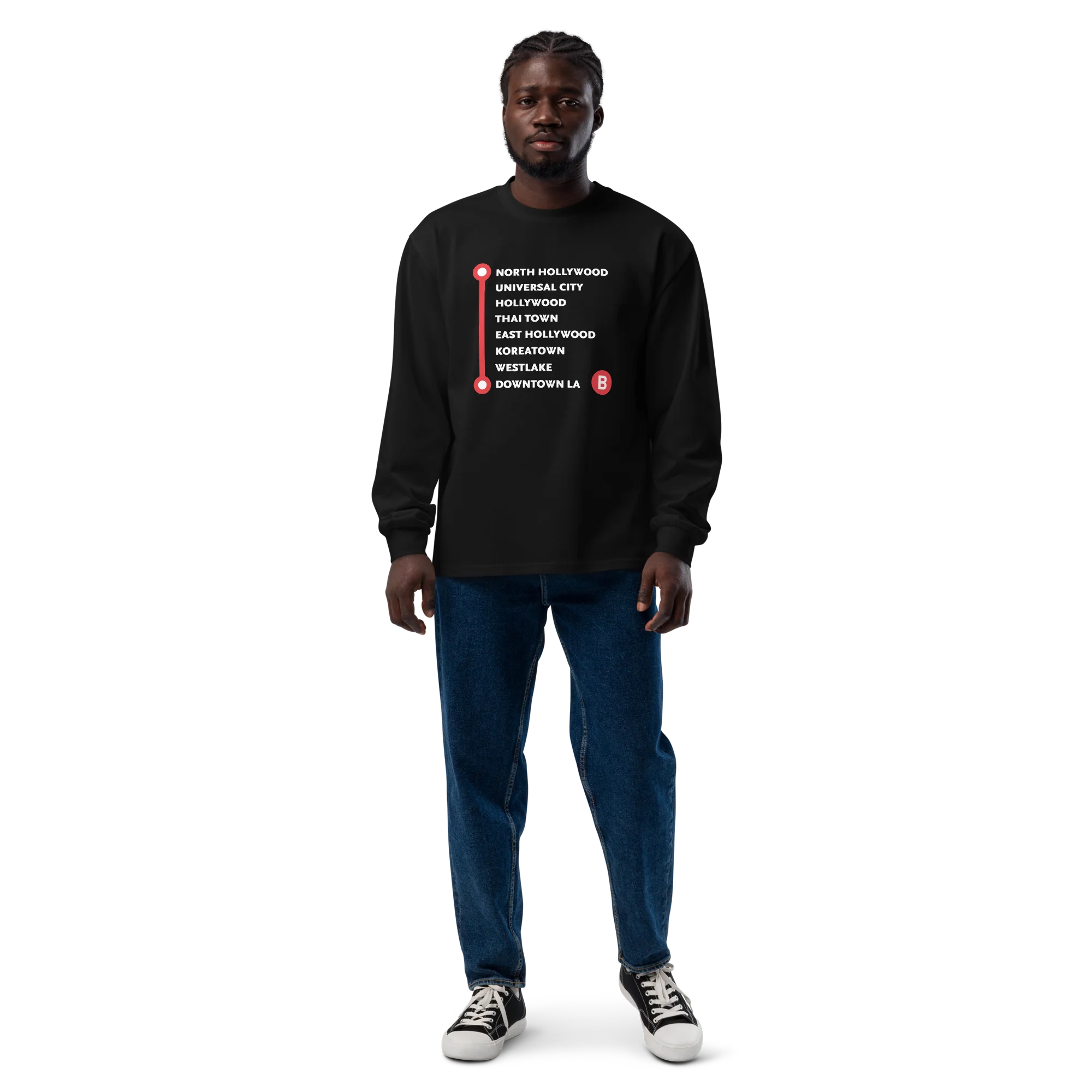 B Line Heavyweight Long Sleeve Shirt
