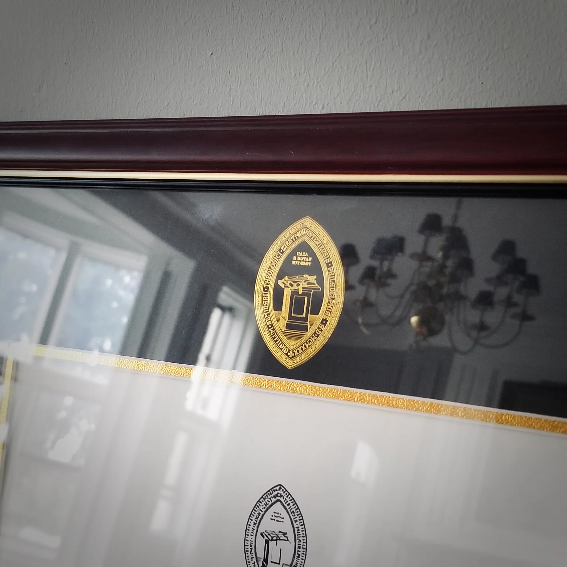 Diploma Frame | Cherry Gold | Fine Goods
