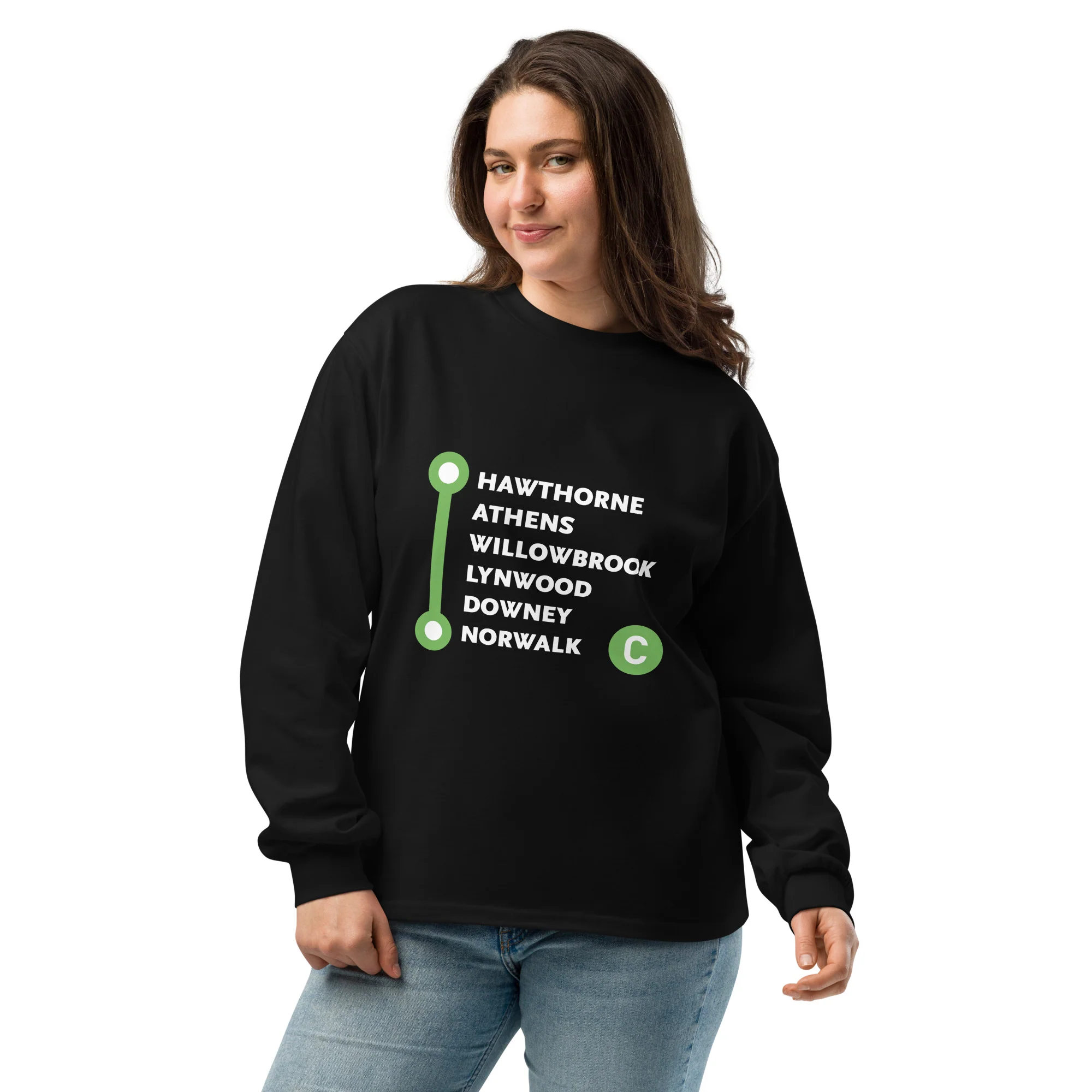 C Line Heavyweight Long Sleeve Shirt