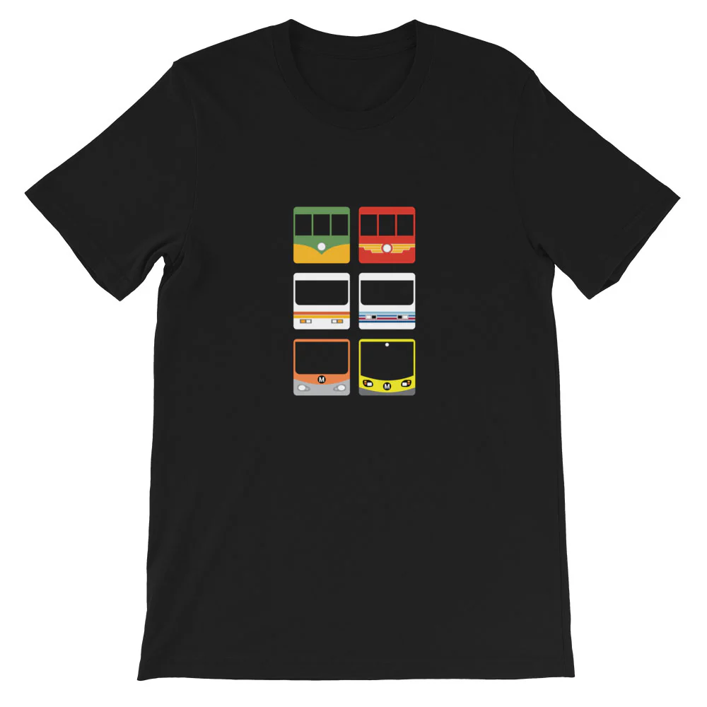 Metro Past and Present Short-Sleeve Unisex T-Shirt