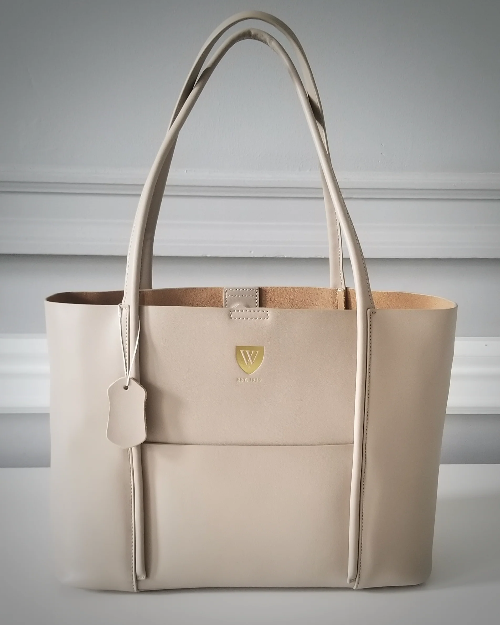 Leather Bag | Apricot | Fine Goods