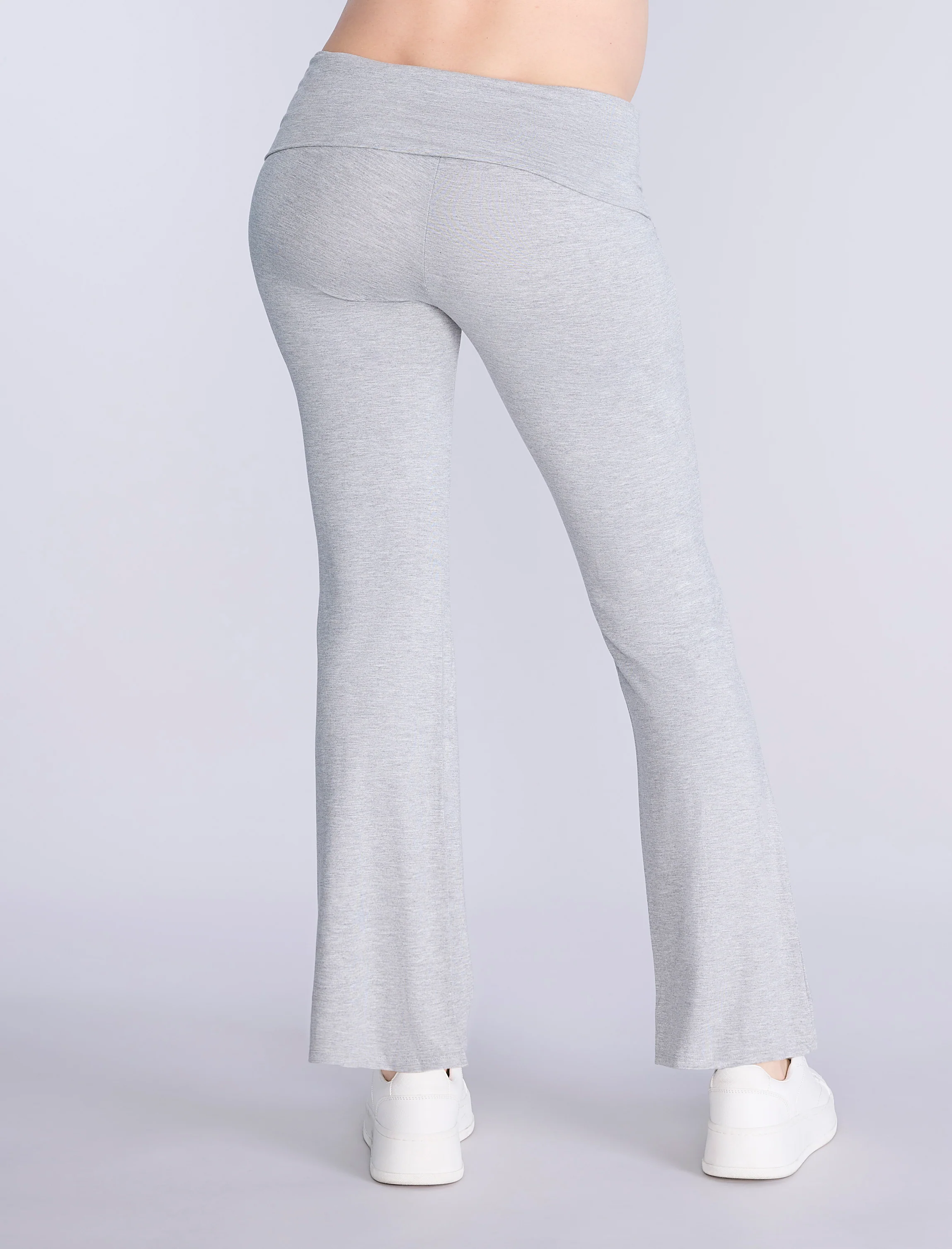 Roll Over Waist Flare Legging