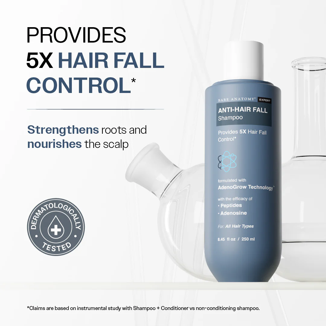 Hair Fall Control Shampoo with Peptides