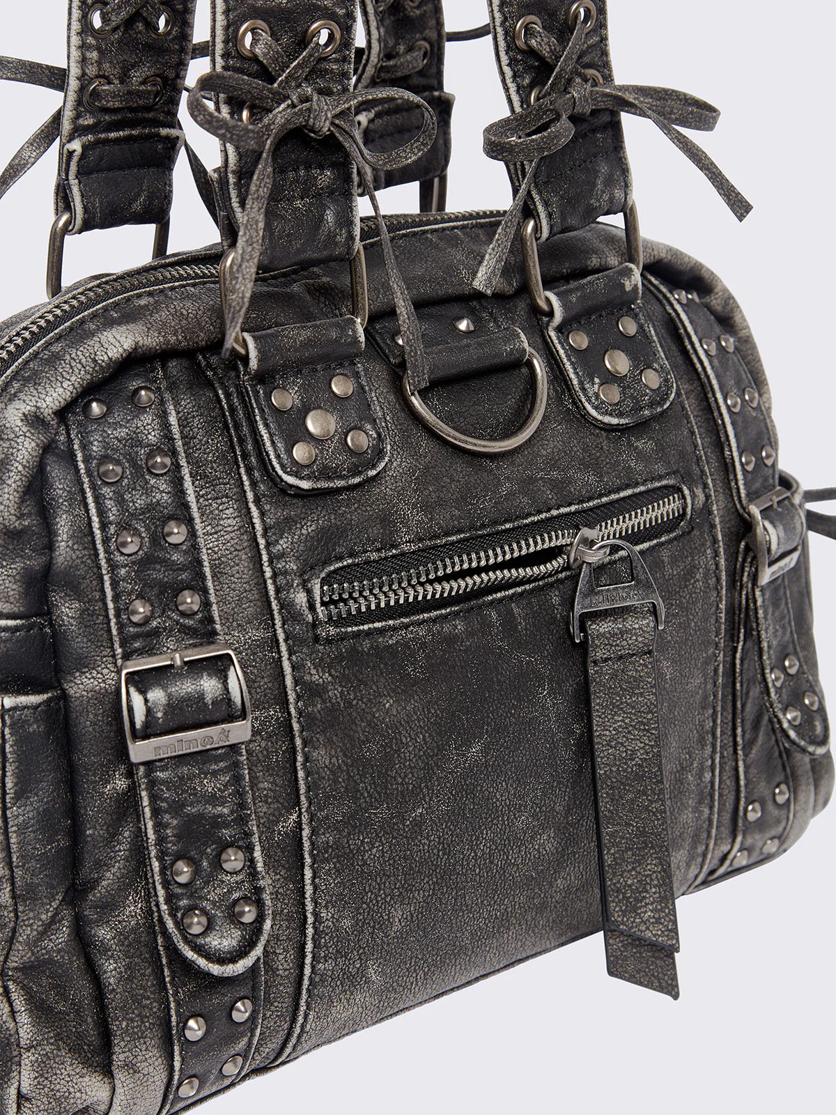 Buckled Up Vegan Shoulder Bag