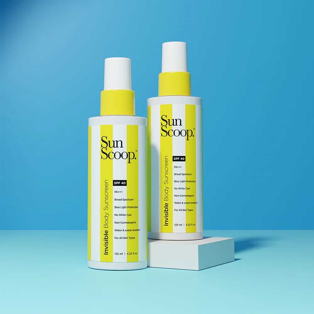 Invisible Sunscreen Spray for Body | SPF 60, PA++++ (125ml)