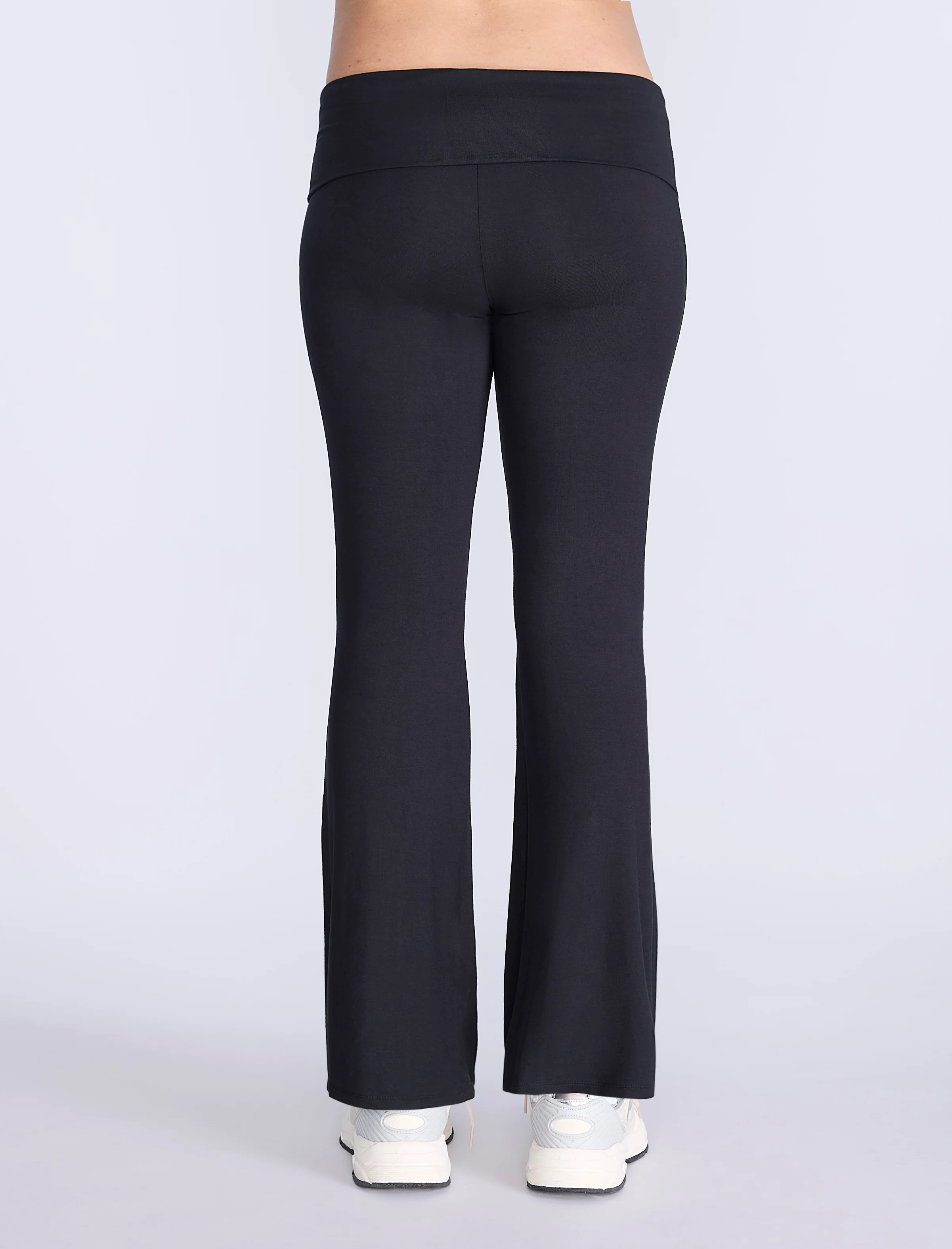 Roll Over Waist Flare Legging