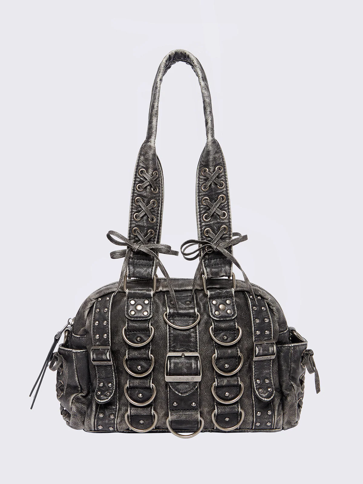 Buckled Up Vegan Shoulder Bag