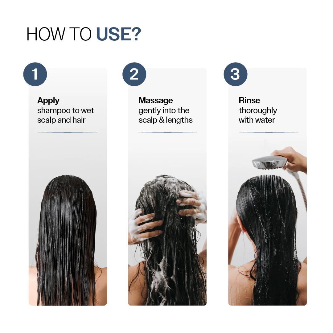 Hair Fall Control Shampoo with Peptides