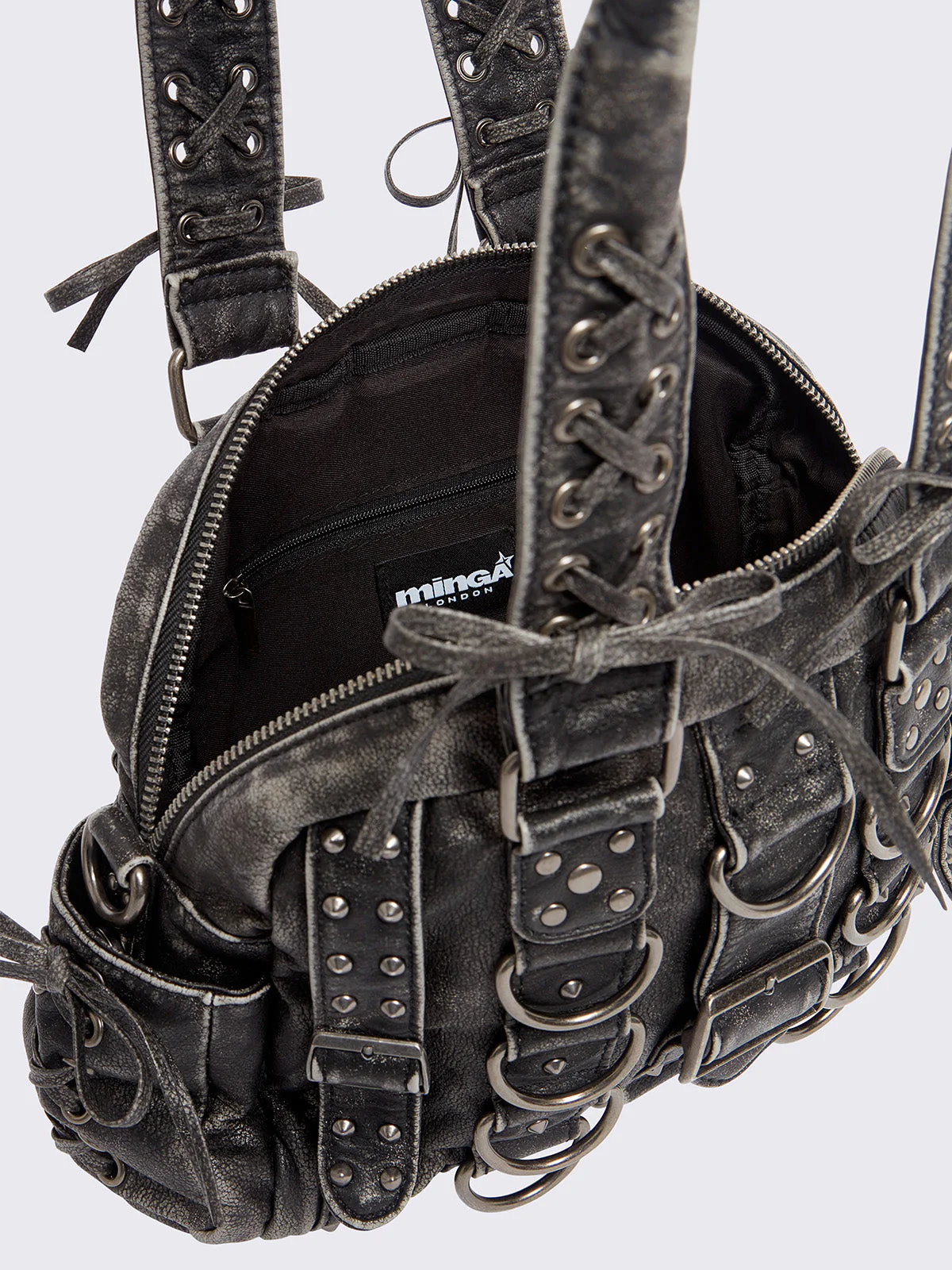 Buckled Up Vegan Shoulder Bag