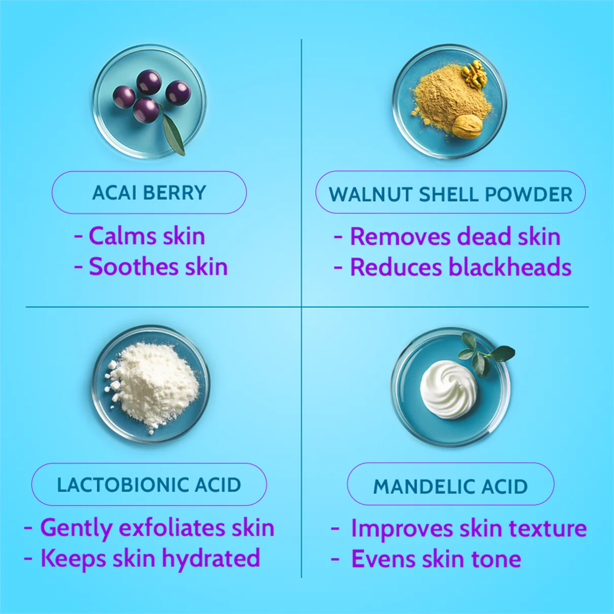 Gentle Exfoliating Face Scrub for Clear & Glowing Skin-100ml