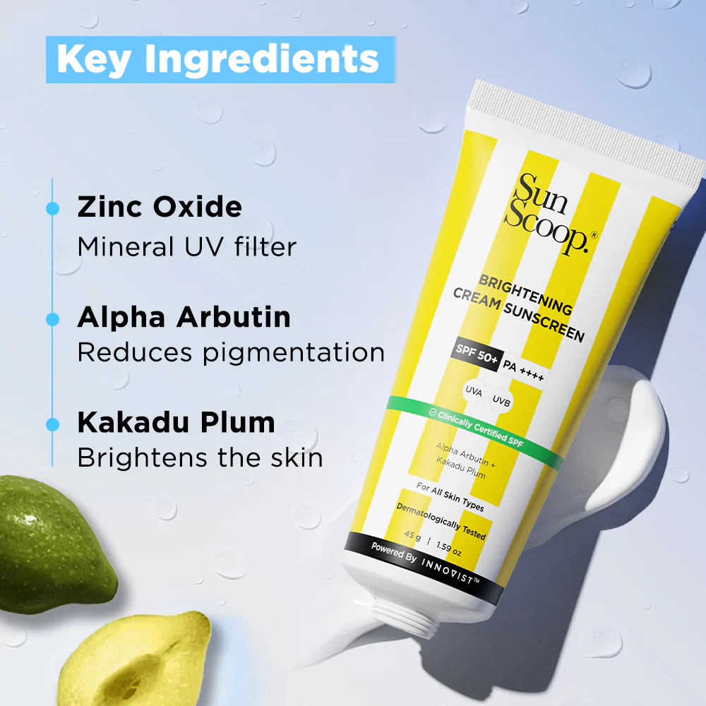 Skin Brightening Sunscreen | SPF 50, PA++++ (45g)