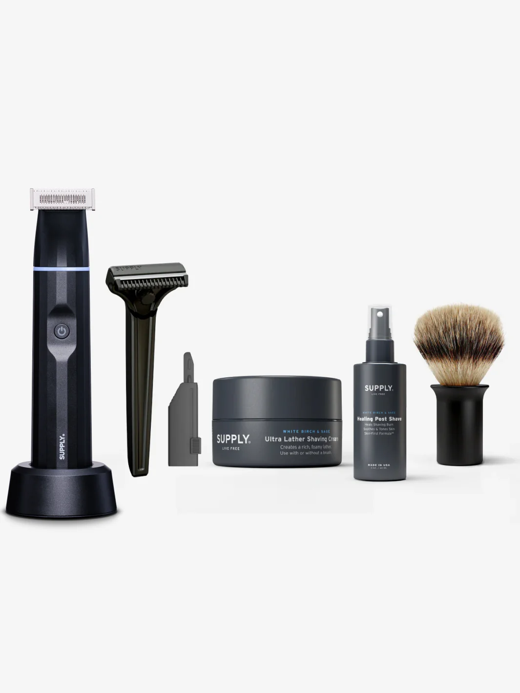 The Single Edge SE Shave and Trim Set