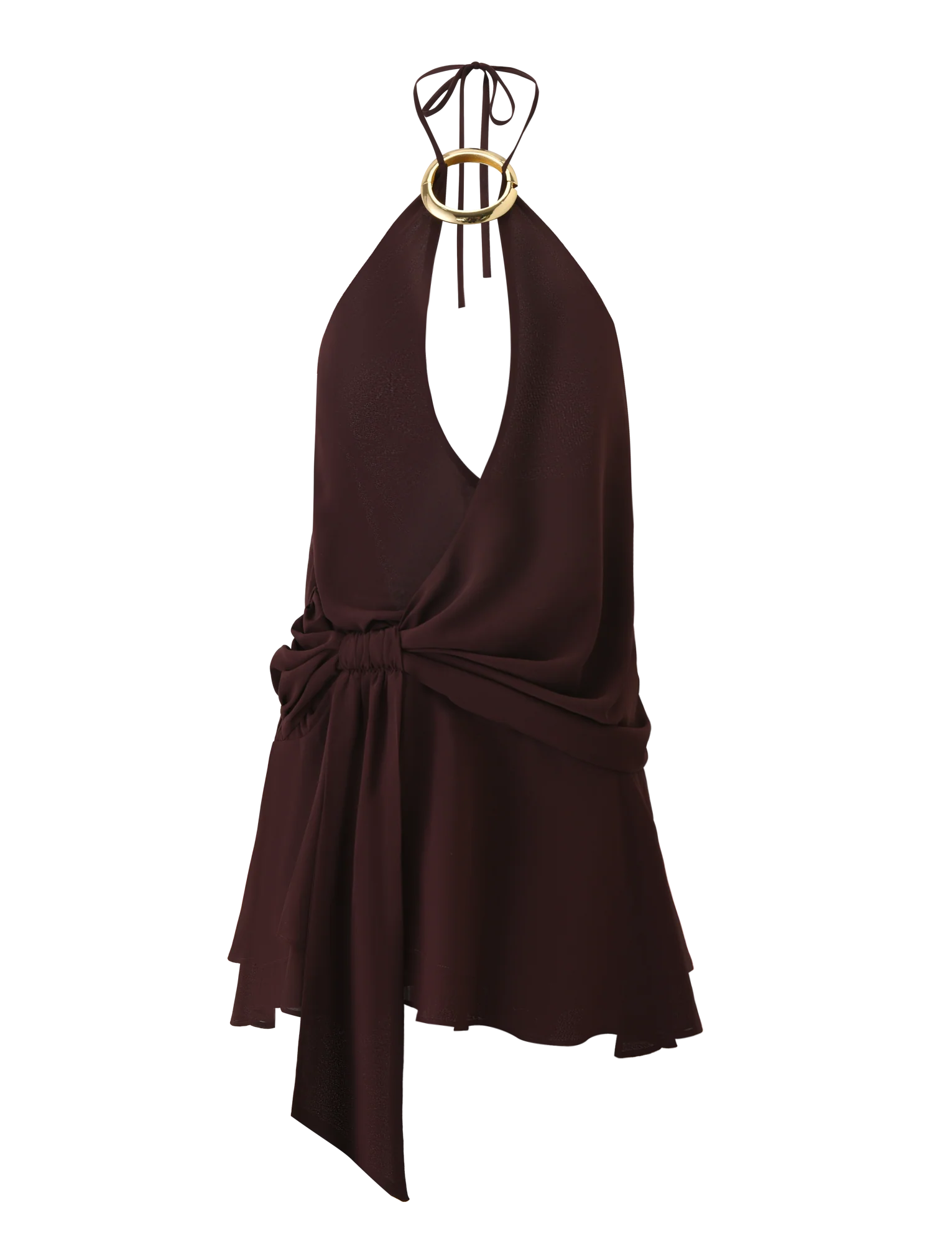 INDIGO MINI DRESS 2.0 - CHOCOLATE