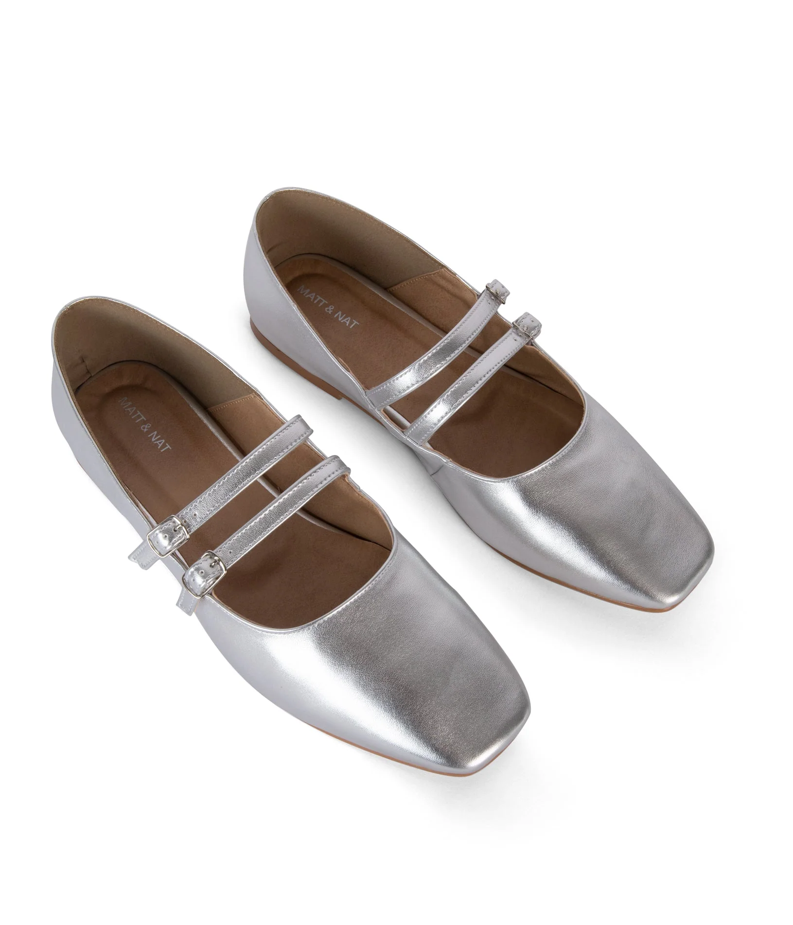 LILLY Women's Vegan Ballerina Flats