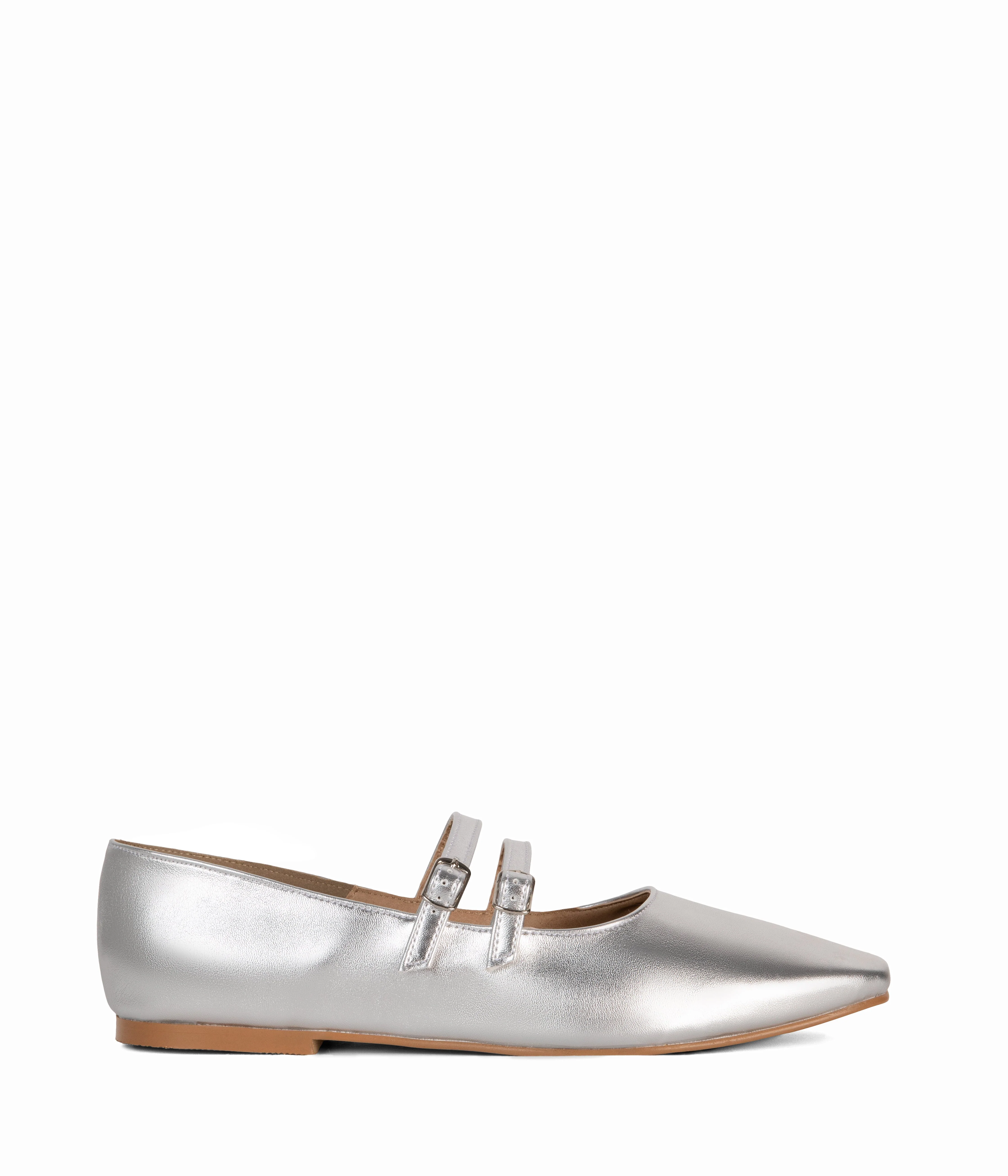 LILLY Women's Vegan Ballerina Flats
