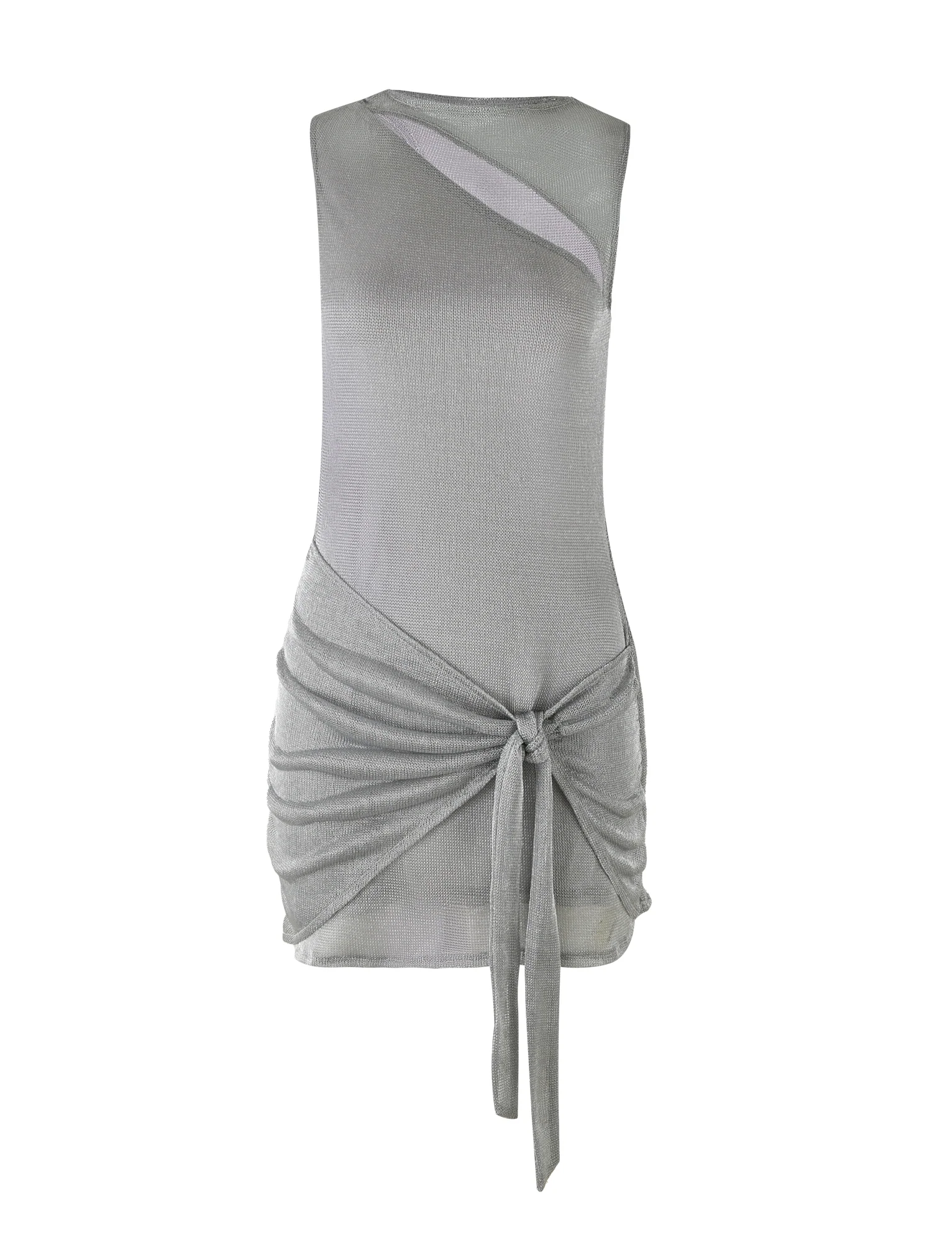 AZELMA DRESS - SILVER : SILVER