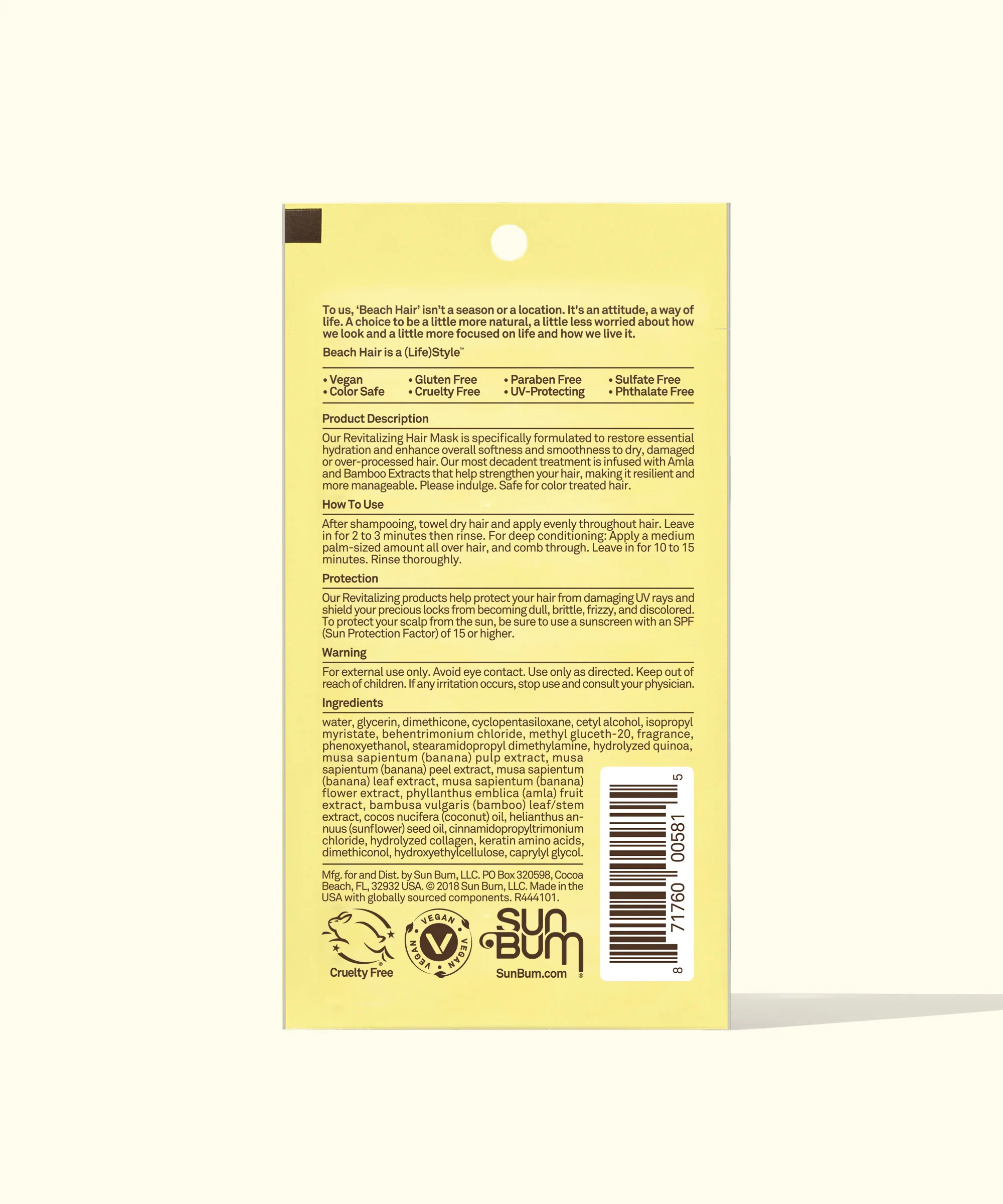 Revitalizing Hair Mask