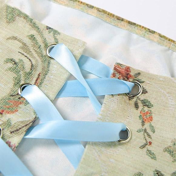 Aesthetic Embroidered Tube Top