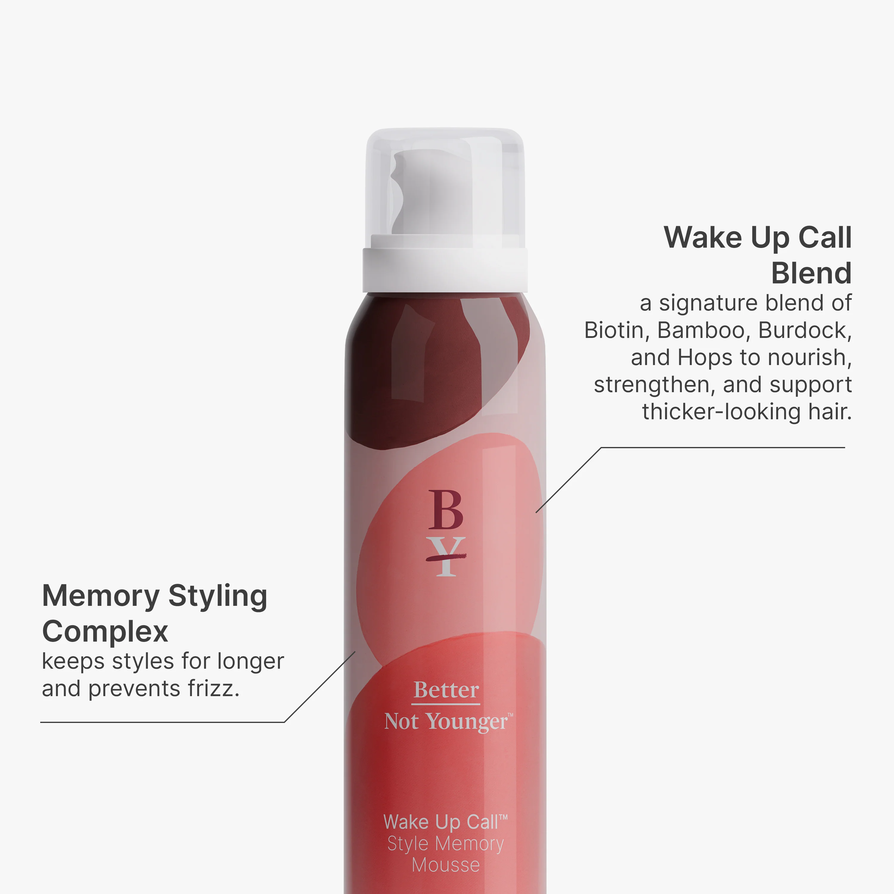 Wake Up Call Style Memory Mousse – DUO (2-Pack)