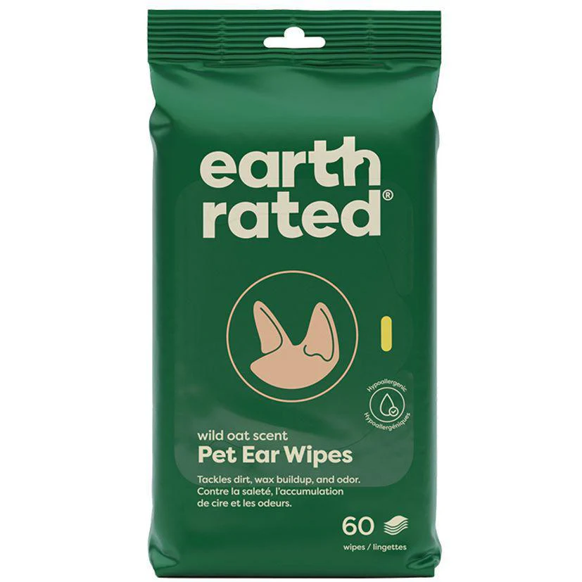Earth rated Ear Wipes 60 count