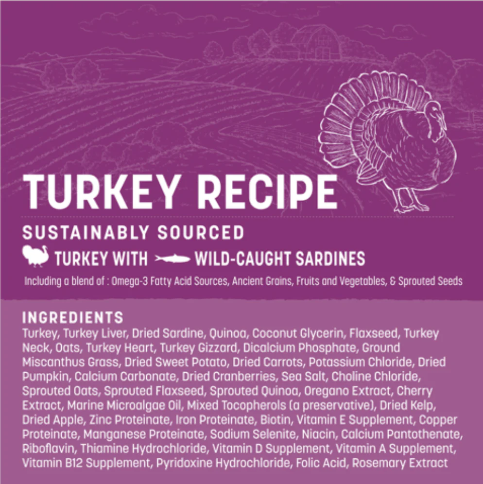 Earth animal air dried Turkey Recipe