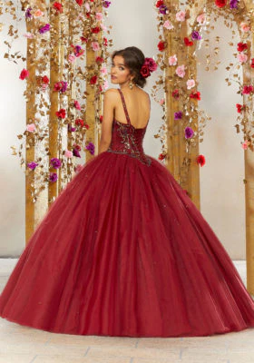 Rhinestone + Crystal Ballgown