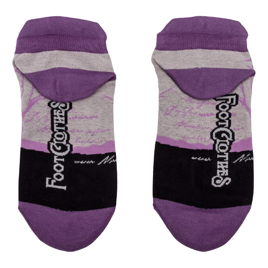 The Raven Poe Ankle Socks