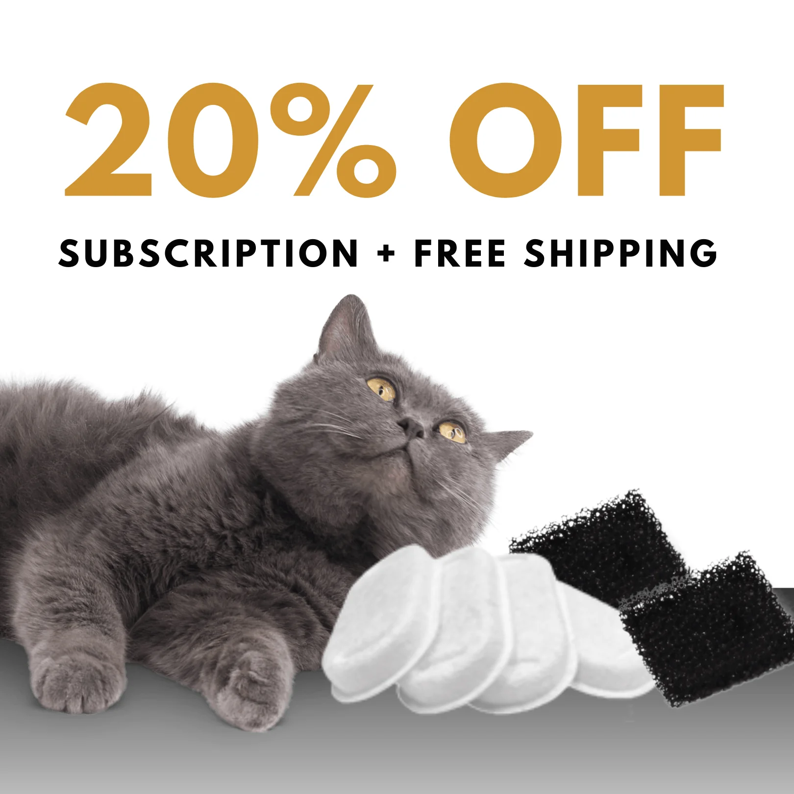 Wireless 2.0 & 2.2L Fountain Filters