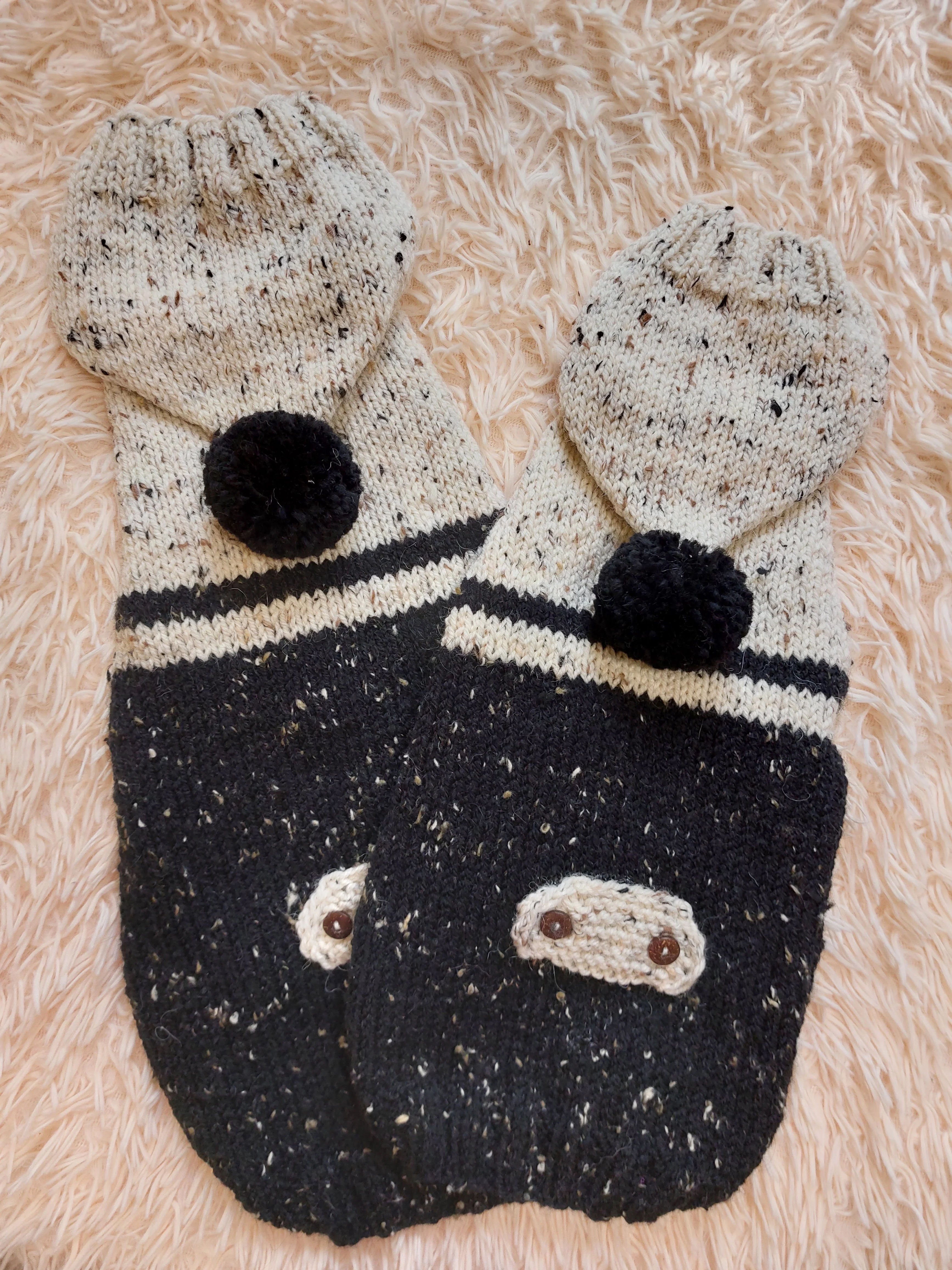 Pet Clothes Warm Alpaca Coat Knitted Vest Sweater Coat Dog Hoodie Clothing Hoody for Photo Props or Dog Gift