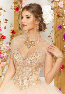 Rhinestone + Crystal Ballgown