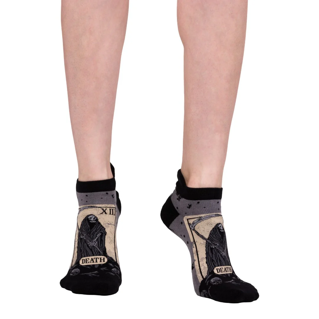 Death Tarot Card Ankle Socks