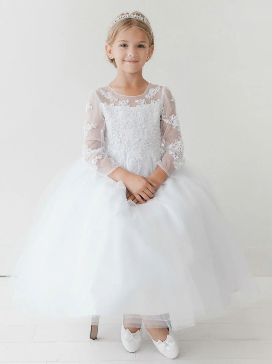 Long Sleeve Formal Dress