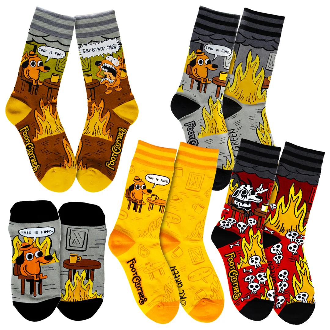 This is Fine Sock Pack | All 5 Designs