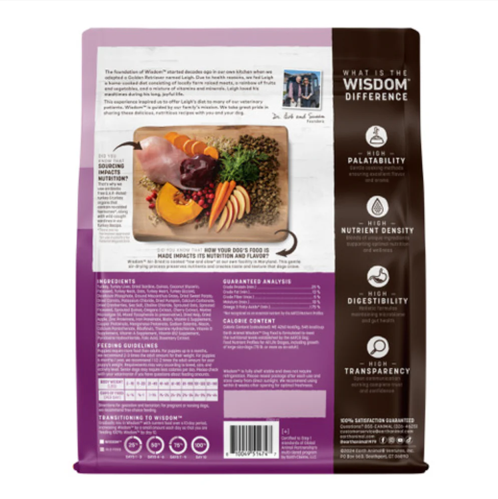 Earth animal air dried Turkey Recipe