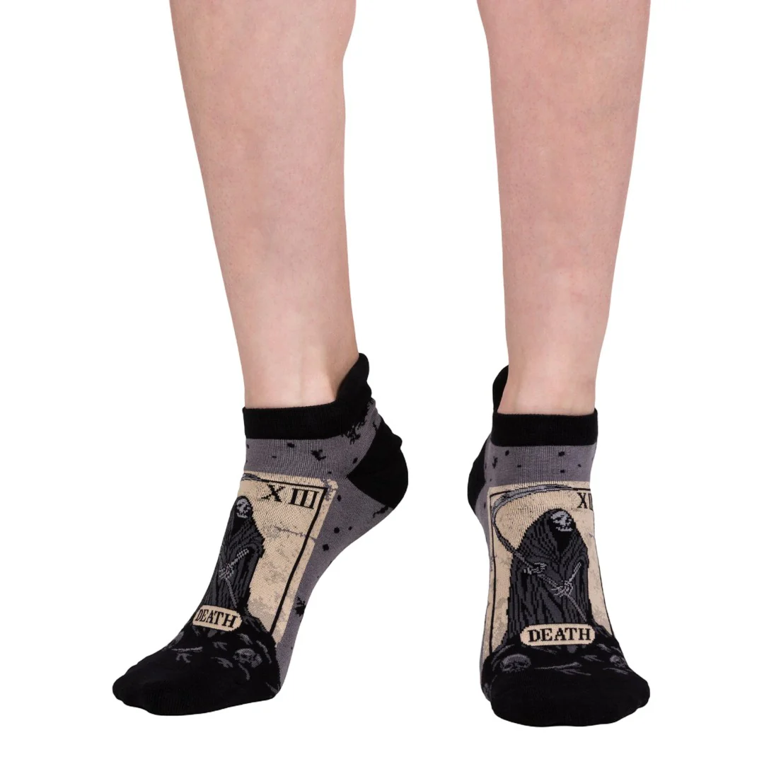 Death Tarot Card Ankle Socks