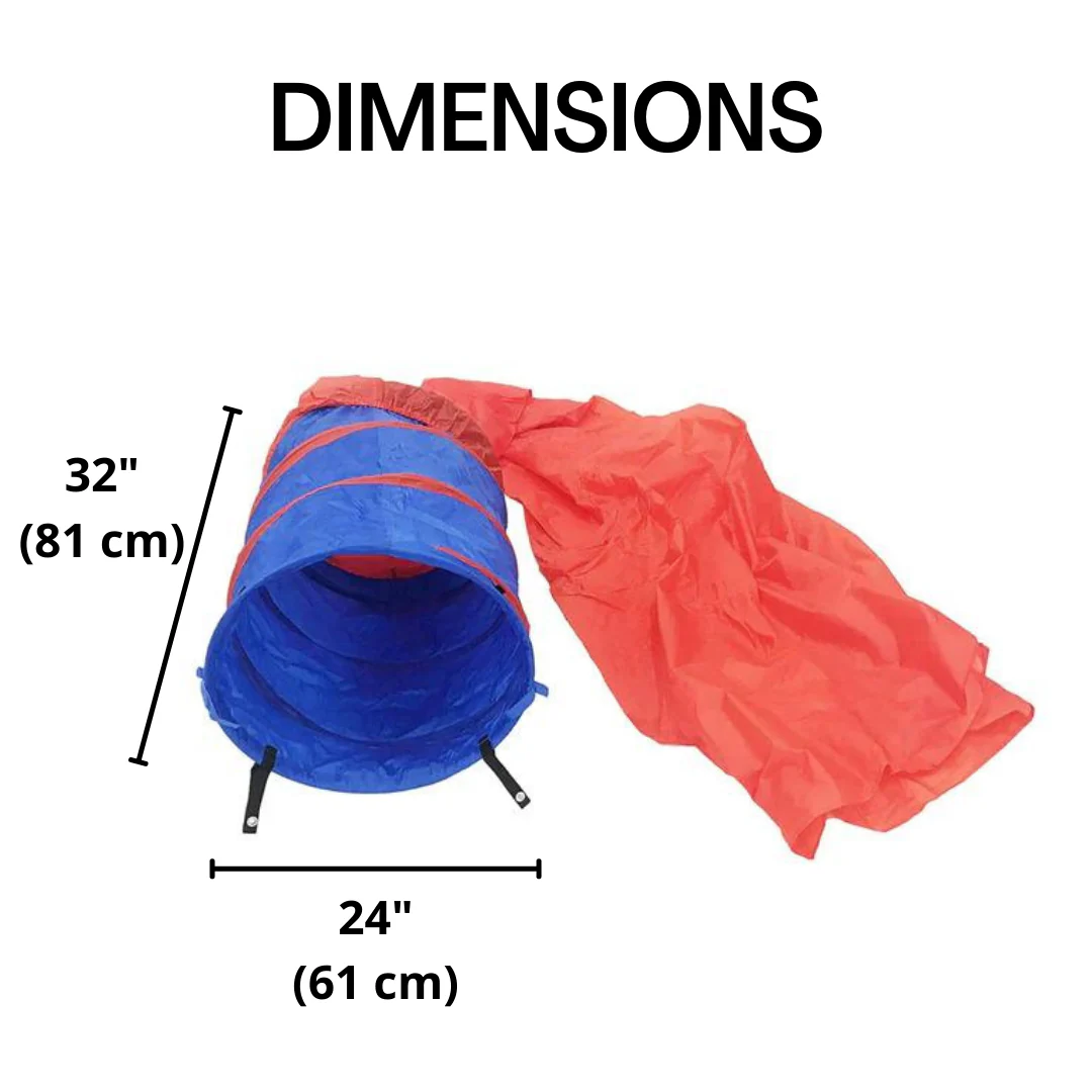 Midlee Dog Agility Chute Tunnel Training Equipment