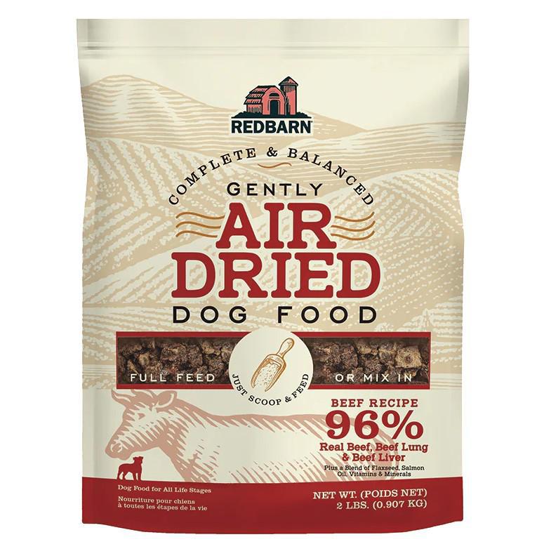 Redbarn dog grain free air dried Beef 2lb
