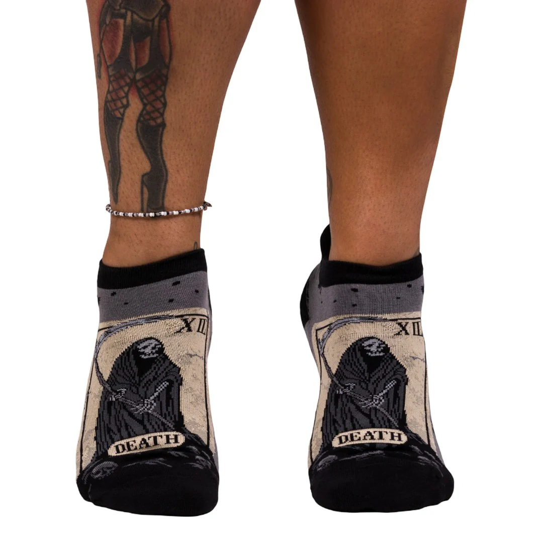 Death Tarot Card Ankle Socks