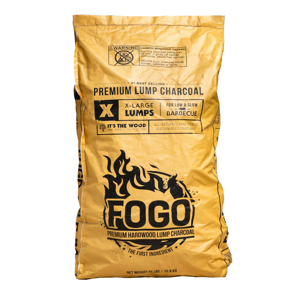 FOGO Super Premium (Gold Bag) Lump Charcoal - 35LBS