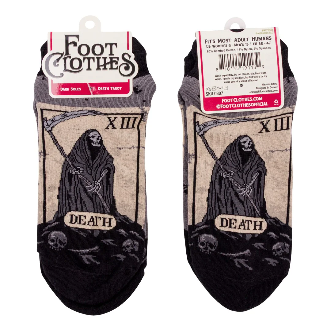 Death Tarot Card Ankle Socks
