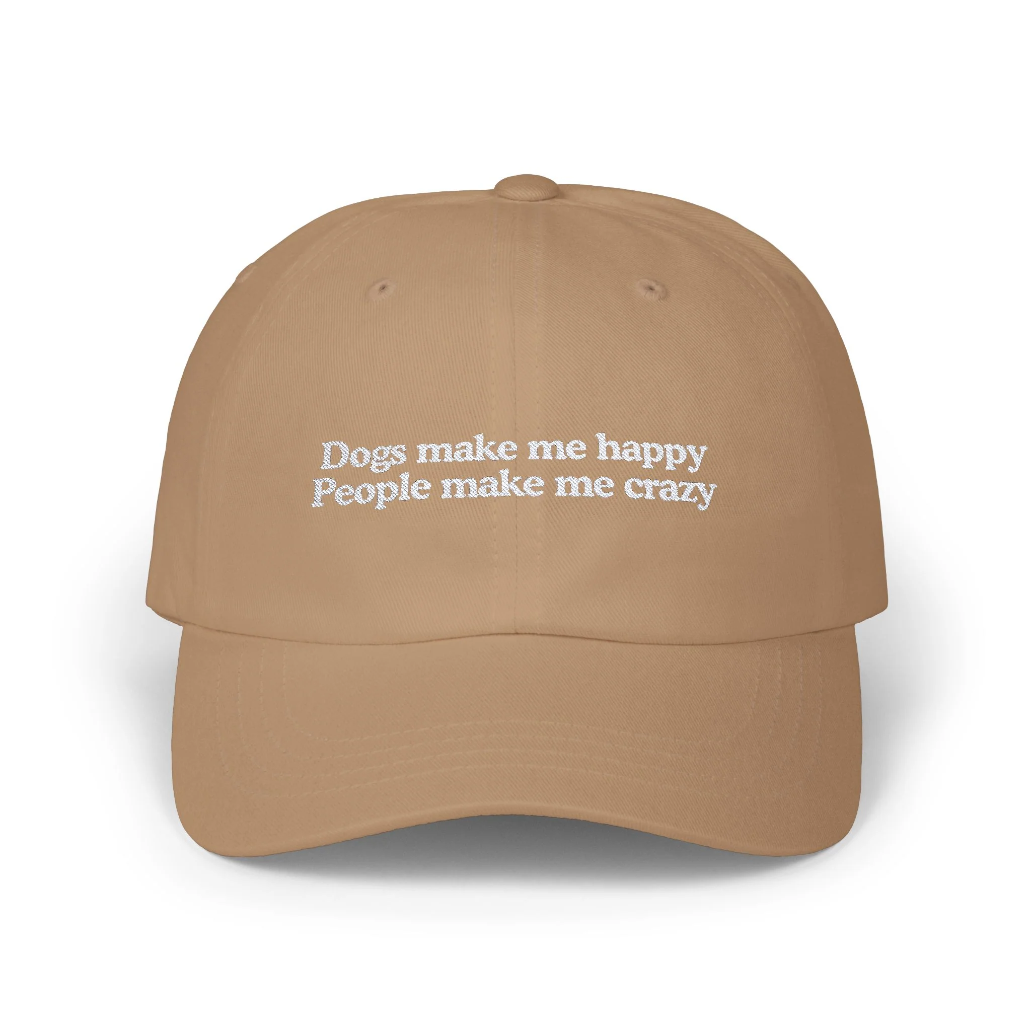 Dogs Make Me Happy Hat