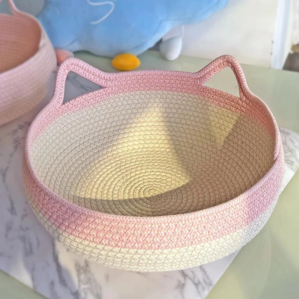 Handcrafted Woven Pet Bed