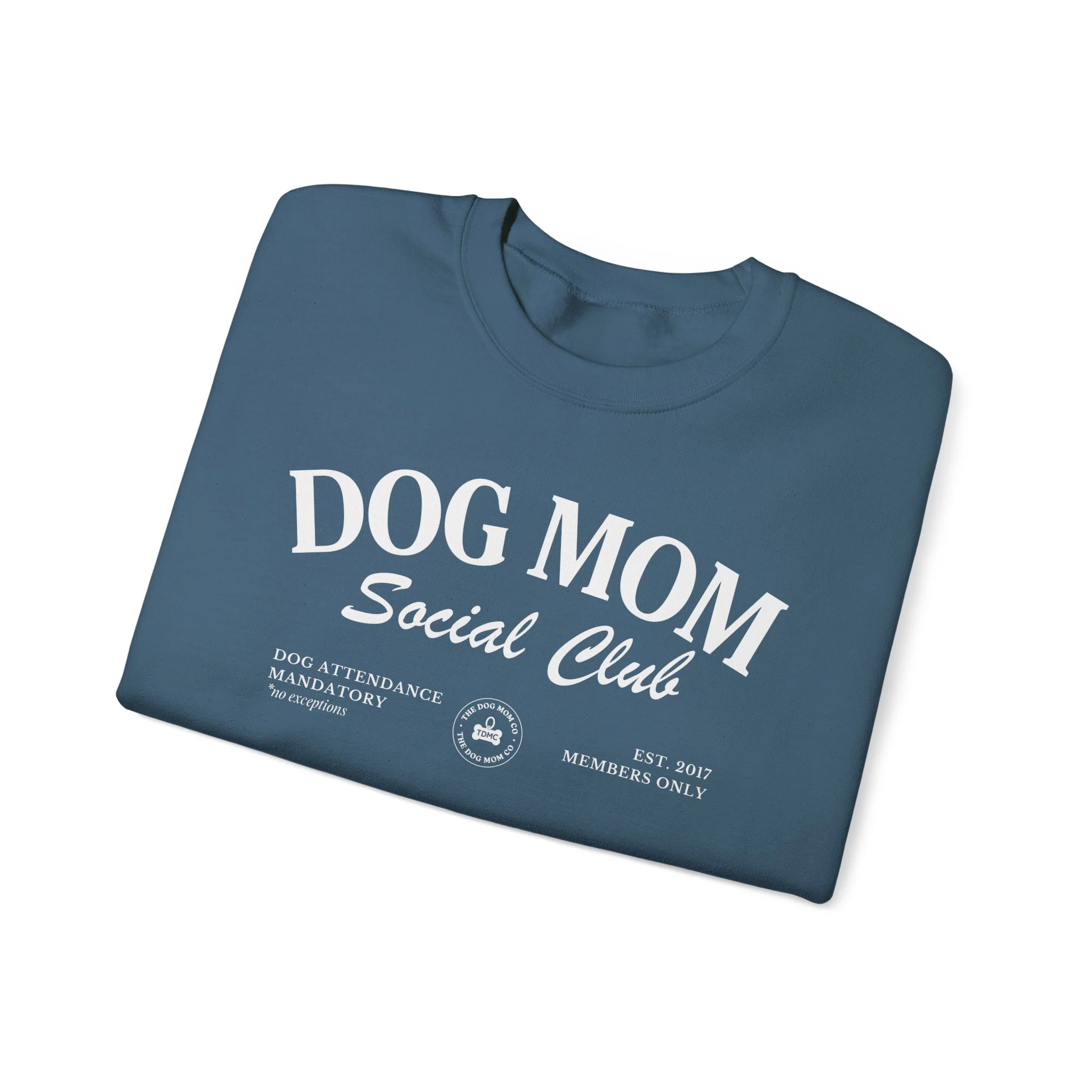 Dog Mom Social Club Crewneck Sweatshirt