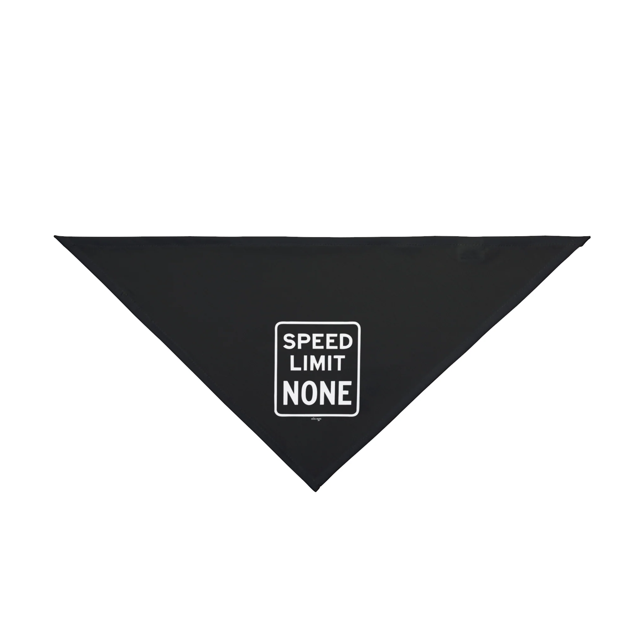 Speed Limit None Dog Bandana