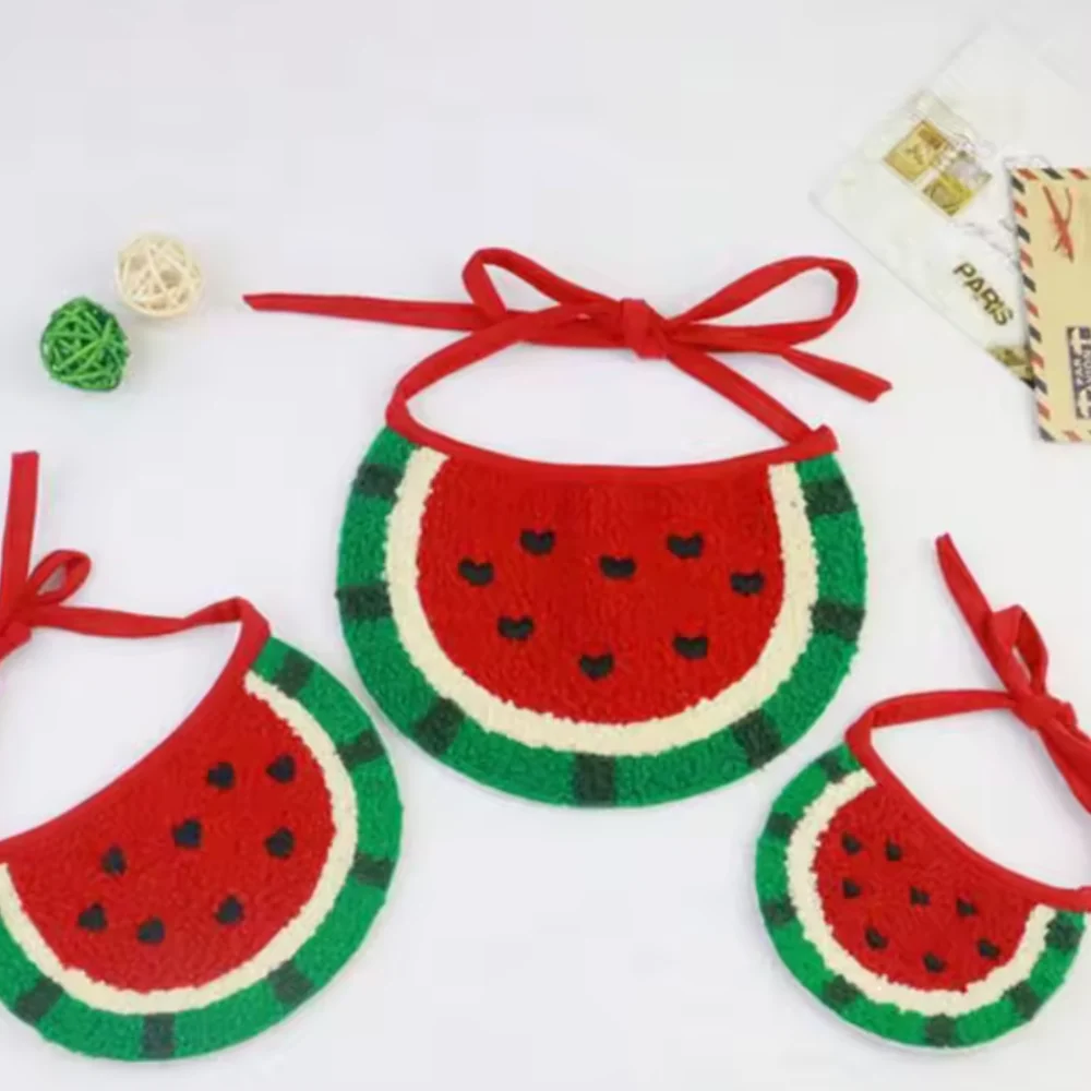 Watermelon Pet Saliva Bib