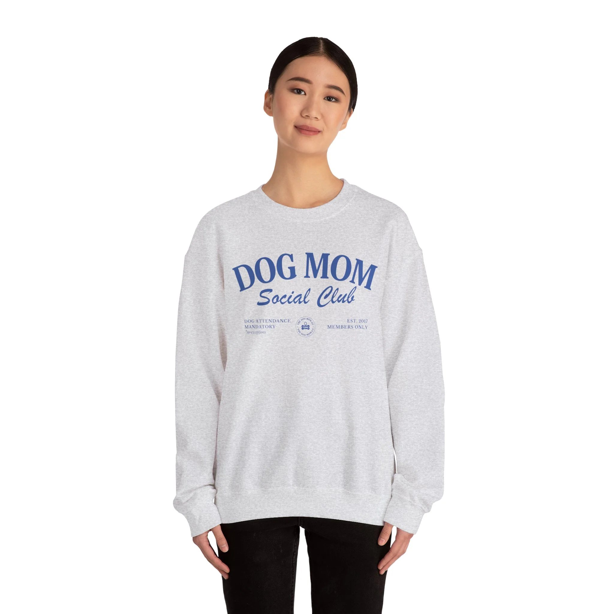 Dog Mom Social Club Crewneck Sweatshirt