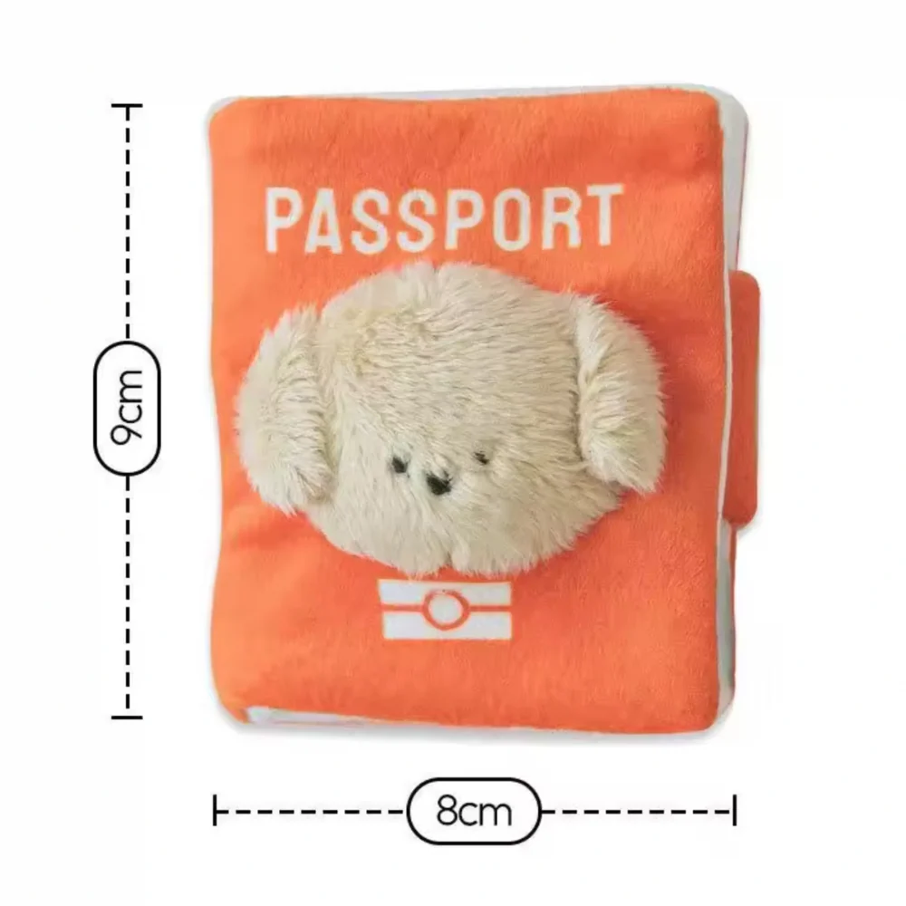 Passport Hiding Food Toy